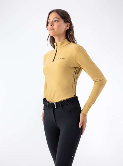 MAGLIA TECNICA DONNA EQUILINE SECOND SKIN EQEBLE Donna, Polo da allenamento 